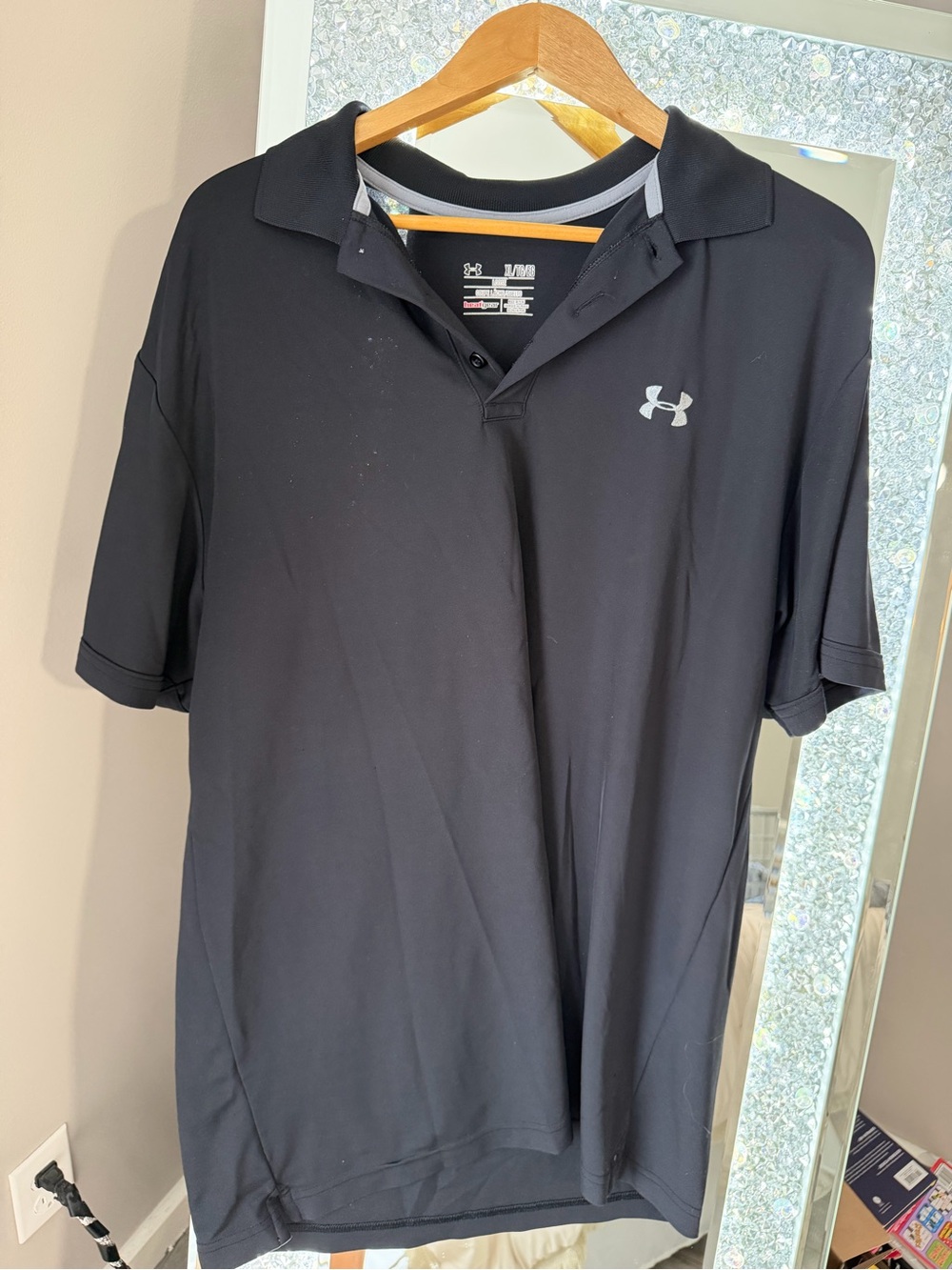 Under Armour Men’s Black Performance Polo